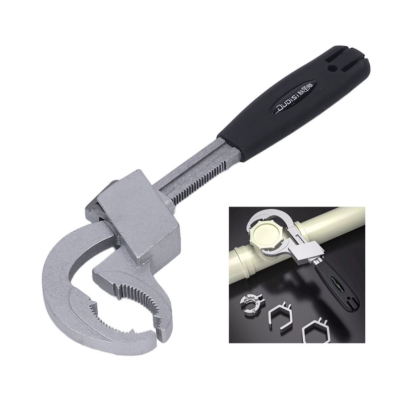 Multifunctional Bathroom Wrench Adjustable Wrench Repair Disassembly Tool for Faucet