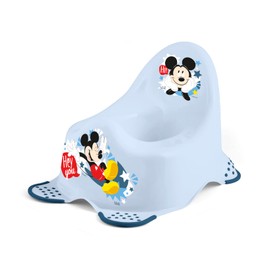 Lulabi Mickey Icon Children's Polypropylene Potty with Non-Slip Rubber Feet