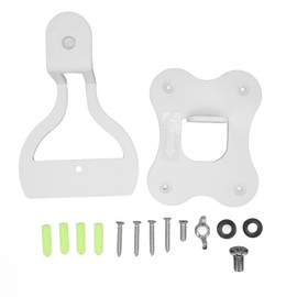 Soporte de Montaje en la Pared de Altavoces para la época de Sonos, 2 Paquetes 100 Soporte de Altavoces Giratorios con Tornillos Fáciles de 15 Minutos Instalar Acabado de Pintura