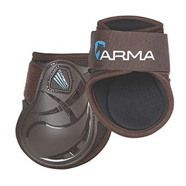 Shires Arma Carbon Fetlock Boots - Brown Full