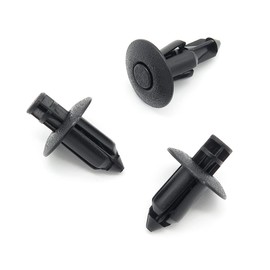 VVO Fasteners- Black Plastic Radiator Surround & Air Guide Panel Clips for Volvo S90, V90, (Pack of 10)
