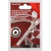 Hardware Essentials 852224 Patio Door Security Pin, Silver