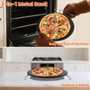 Hisencn 13" Round Pizza Steel for Oven & Grill –