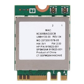 Network Card

RTL8822BE Dual Band 2.4G/5G M.2 Interface Support for Bluetooth 4.2