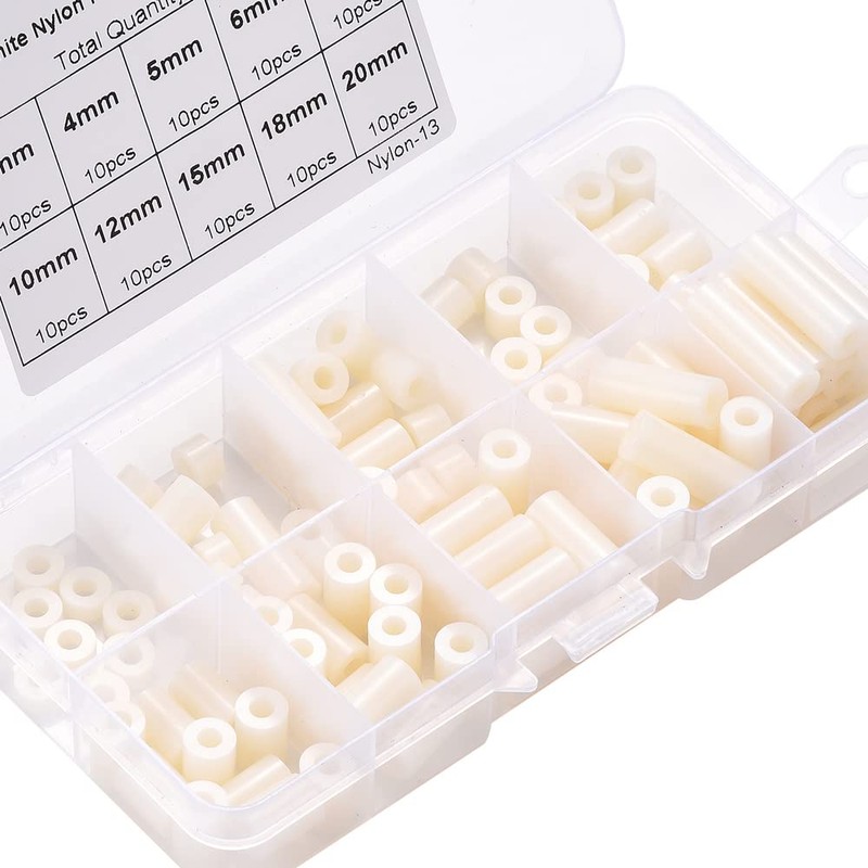 Samcos M3 Screws, 100 pcs, Inner Diameter: 0.13 inches (3.2
