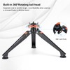 Koolehaoda Mini Tripod Base for Monopod Aluminum Table Tripod with