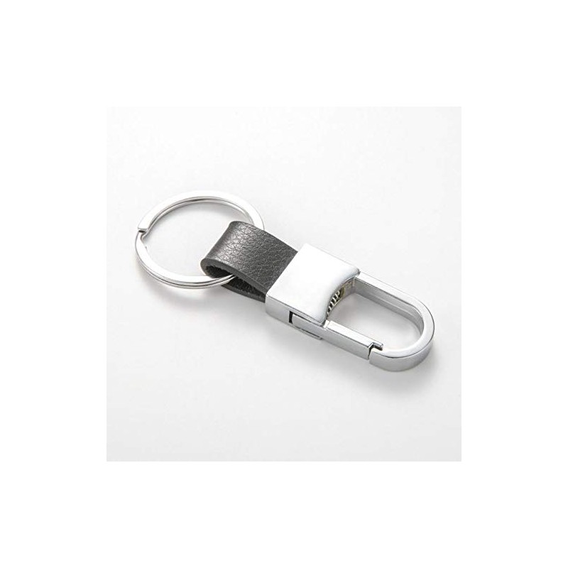 MYLB Clip on Belt Loops Pants Buckle Keyring Leather Keychains