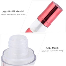 Healeved 6pcs Refillable Pump Bottle Travel Lotion Dispenser for Cosmetics Leak Containers for Shampoo Conditioner Creams and Toiletries