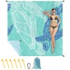 Ainiv Beach Blanket Beach Mat, Large Picnic Blanket 210 x