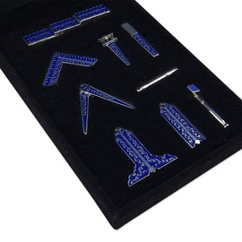 deDecoml Masonic Working Tools Miniature Freemason Metal Symbol Accessories