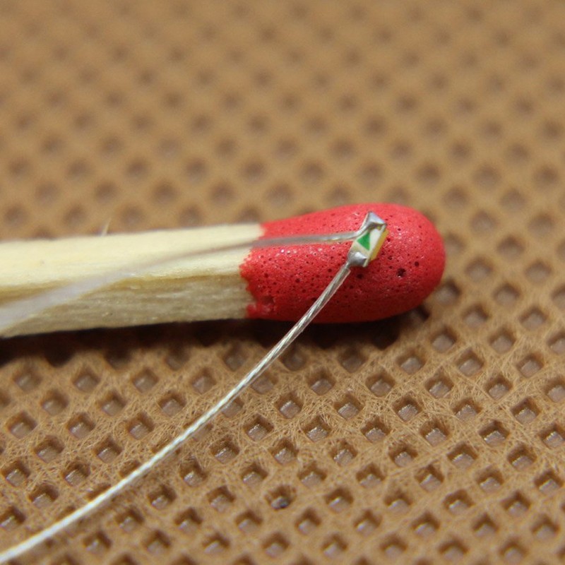 PTFE Wired SMD 0603 Chip LED Warm White 20 Pack