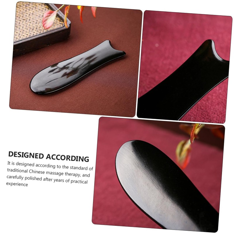 FRCOLOR 2pcs Pulling Tablet Massage Board Facial Tools Neck Back