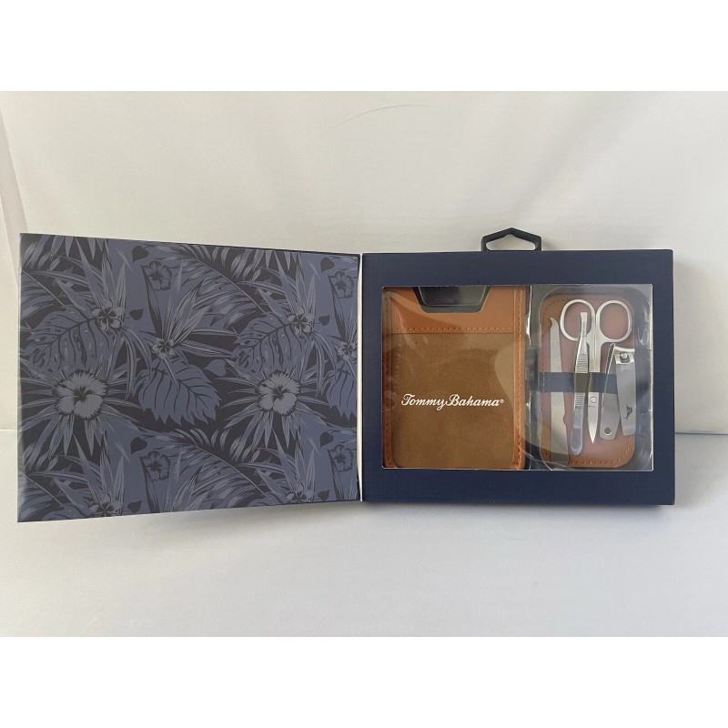 Tommy Bahama Manicure Collection With Travel Case