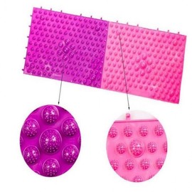 Prefabricated foot acupressure mat blue 3-pack foot acupressure plate mat Filial piety gift