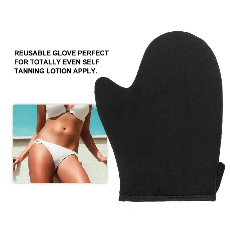 Manopla Autobronceadora, Guante de Bronceado Suave, Guante Autobronceador, Herramienta para