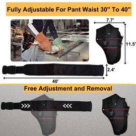Tool Belt,9-Pockets Tool Belts for Men,Waterproof Oxford Cloth,Detachable & Adjustable Tool Pouch Bag for Electrician,Carpenter,Construction,Work Apron,Utility Belt