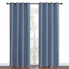 NICETOWN NICETOWN Stone Blue Room Darkening Curtain Panels 86" Length