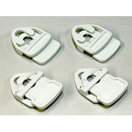 HOLDON HDN3863 MINI-Xtra Multi Clip, White, 4 Pieces