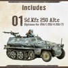 Wargames Delivered - Bolt Action Miniatures - Warlord Games Sd.Kfz