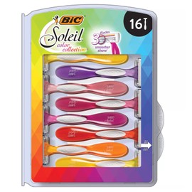 BIC 580068 Soleil Color Collection Razors