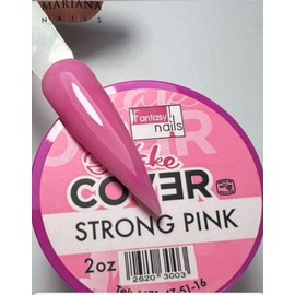 Fantasy Nails Acrylic Powder Cover Strong Pink, 2oz