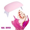 SUNmini 6W LED UV Nail Dryer Curing Lamp Light Portable