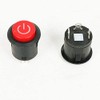 2Pcs 6V 12V Button Start Power Supply Switch Accessory for
