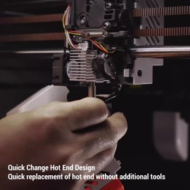 Cryfokt Extruder Print Head, Supports 600mm/s Printing 3D Printer Hotend High Temperature Proof for Kobra S1 Combo (0.2mm Nozzle)