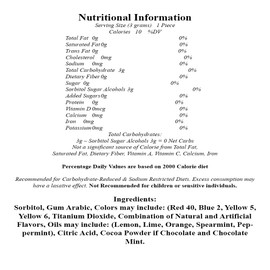 Sugar-Free Premium Hard Candy Suckers, Mini Fruit Button Candies, Kosher Certified Parve, Uses Sorbitol, Low-Sodium, Individually Wrapped (Root Beer, 16oz (1 Pound) 150 Pcs)