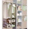 Delta Children 24 Piece Nursery Closet Organizer, Beige