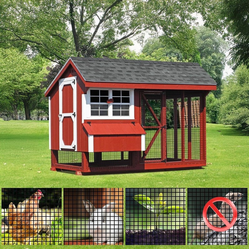 Potnet Galvanized After Welding Hardware Cloth 1/2 inch 24 x