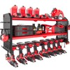 KAFAHOM Power Tool Organizer, Large 8 Drill Holder Wall Mount