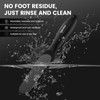 BEZOX Double-Sided Glass Foot File Callus Remover(1 PCS), Foot Scrubber