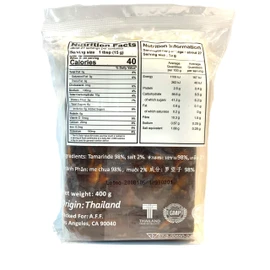 Happy Panda Seedless Tamarind Paste 14 Ounce Package (Imli | Me Chua | Tamarindo)