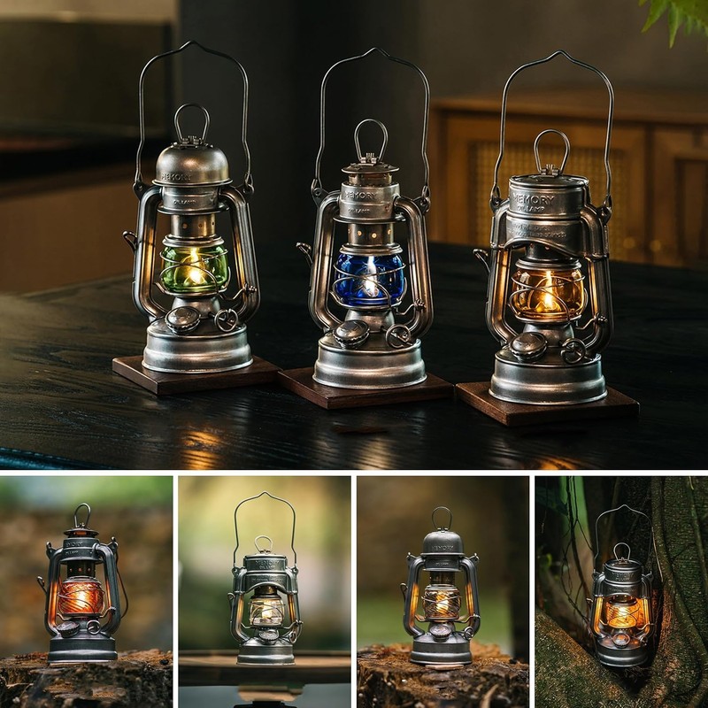 Thous Winds Retro Storm Lantern, Petroleum Lamp Outdoor (Storm Version),