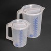 hünersdorff Measuring Jug 1 Litre with Lid, Polypropylene (PP), Shatterproof