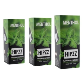 Hipzz Menthol Aroma Card 3 Boxes of 20