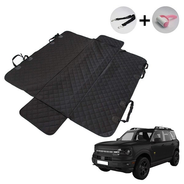 Muslogy for Bronco Sport/Bronco Rear Pet Seat Cover, Waterproof Scratch