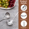 JIEYAO 10 Pack 304 Stainless Steel Ladles, Small Sauce Ladles