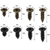Mini Skater Wood Screws Assortment Kit Carbon Steel Cross Flat