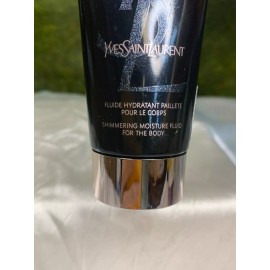 YVES SAINT LAURENT BLACK OPIUM 50ML SHIMMERING MOISTURE FLUID FOR THE BODY (new)