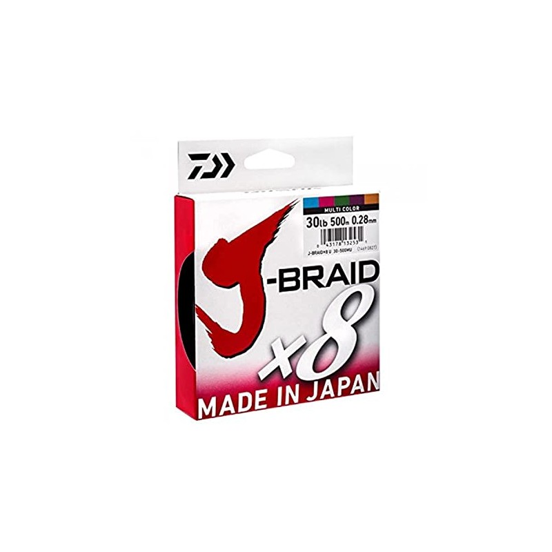 Daiwa Daiwa J-BraidX8 JB8U6-150CH 1.5 lbs Test, Chartreuse Filler Spool