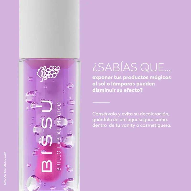 Bissu Magic Lip Gloss Fórmula Mejorada Kit 6 Tonos Completos