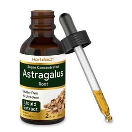 Astragalus Root Extract | 2 oz | Alcohol Free | Super Concentrated | Vegetarian, Non-GMO, Gluten Free Tincture | by Horbaach