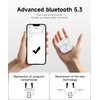 CoolJumper Bluetooth Wireless Headphones Bluetooth 5.3 Earphones with 4 HD