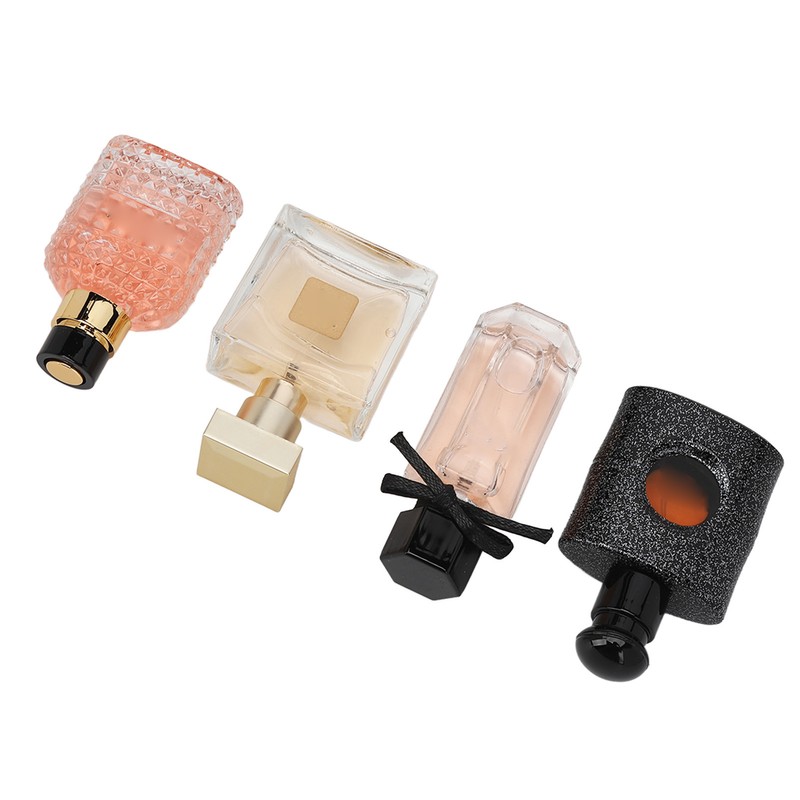 4pcs 25ml Women Long Lasting Woody Floral Perfume Exquisite Refreshing