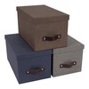 Bigso Silvia Organizational Storage Box | Photo Storage Box with