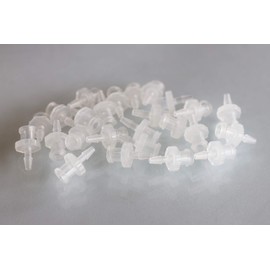 RSN Lab 25x Female luer Lock x 1/8" 3.2mm PP Hose Barb Adapter