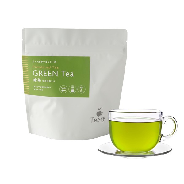 Tea-sy Powdered Green Tea Powder, 3.5 oz (100 g), Zipper