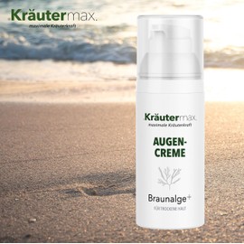 Brown Algae Extract Eye Cream Caffeine Eye Cream with Aloe Vera Gel 1 x 30 ml